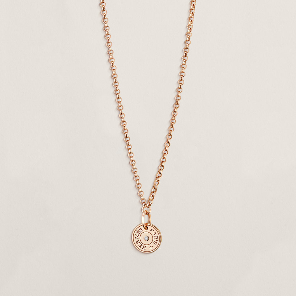 【HERMES】★Pendentif Amulette Clou de Selle ネックレス HERMES】☆Pendentif Amulette Clou de Selle ネックレス